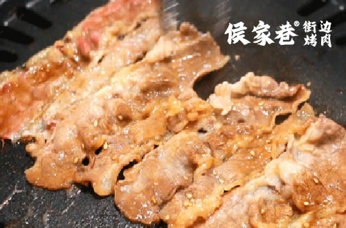 侯家巷街邊烤肉